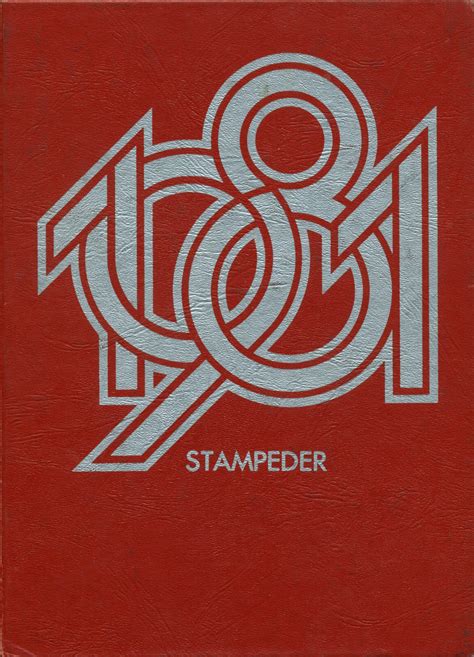 1981 yearbook from Midland Christian School from Midland, Texas for sale