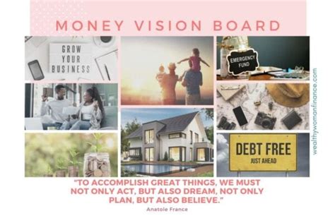 Inspiring Money Vision Board Ideas Examples To Manifest Success