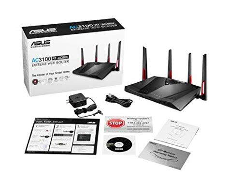 ASUS AC3100 WiFi Gaming Router RT AC88U Dual Band Gigabit Wireless