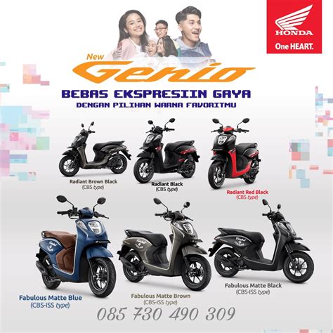 Brosur Kredit Motor Honda Pasuruan Promo Genio Dealer Resmi Motor