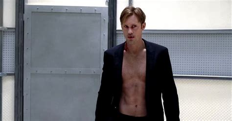 ausCAPS Alexander Skarsgård shirtless in True Blood Fuck The Pain Away