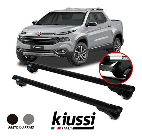 Par Travessa Rack Teto Bagageiro Fiat Toro Kiussi Belluno Frete grátis