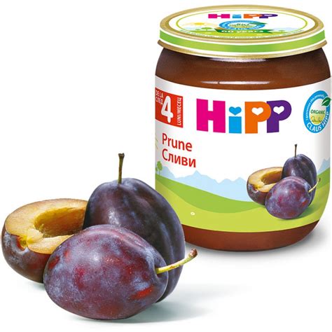 ХИП | HIPP 4253 ПЮРЕ СЛИВИ 125ГР