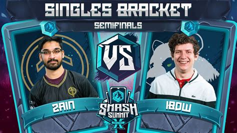 Zain Vs IBDW Singles Bracket Semifinals Smash Summit 10 Marth Vs