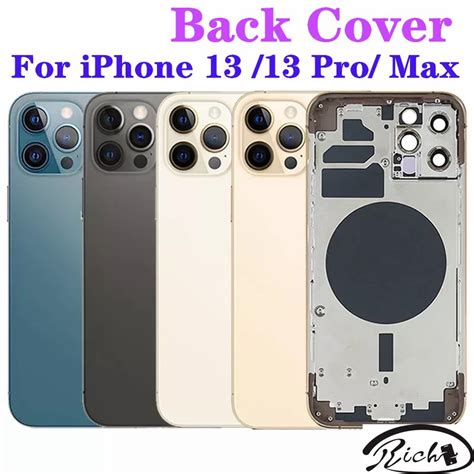 Big Hole Back Glass For Iphone Pro Max Pro Mini Battery