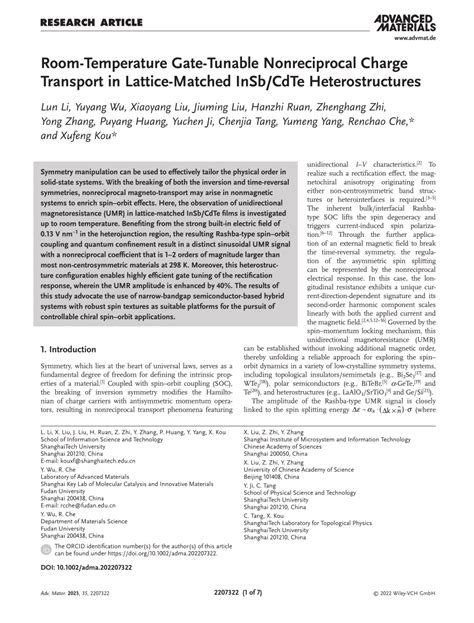 Roomtemperature Gatetunable Nonreciprocal Charge Transport In Lattice