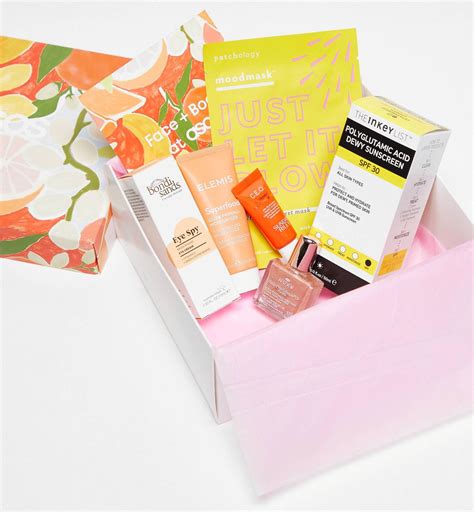 ASOS Summer Glow Beauty Box Contents