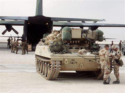 Usa Fighting Vehicles M Sheridan Sheridan Tank Operation Desert