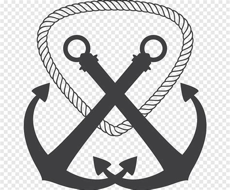 Anchor Retro Anchor Design Material Retro Technic Png PNGEgg