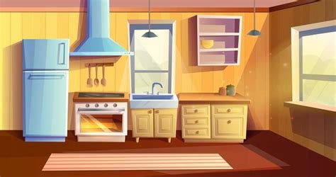 Cartoon House Inside Vector Art Icons And Graphics For Free Download