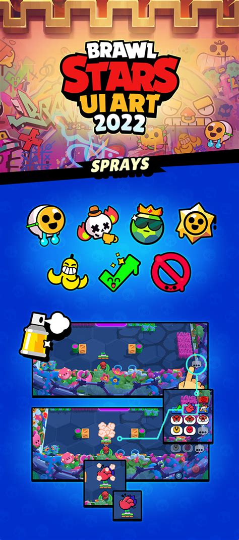 Brawl Stars UI Art 2022 Behance