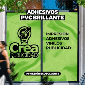 Adhesivo Pvc Brillante Imprenta Digital Y Offset