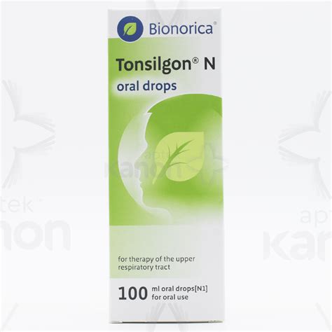 Tonzilqon N damcı 100 ml (Tonsilgon N) Aptekonline.az - onlayn aptek