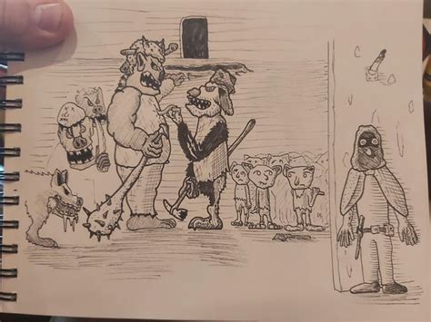 Wandering enemies crossed paths : r/osr