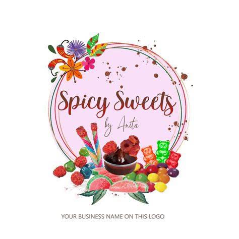 Swees Logo Design, Chamoy Candy Logo, Gummies, Mexican Hot Sweets Logo, Dulces Enchilados Logo ...