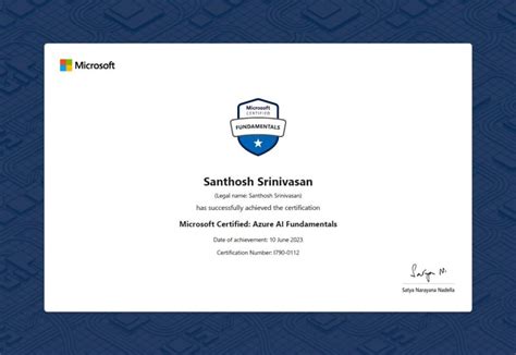 Santhosh Srinivasan On Linkedin Azure Ai