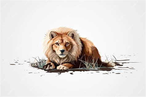 Premium Vector | Watercolor wild nature animals portrait illustration ...