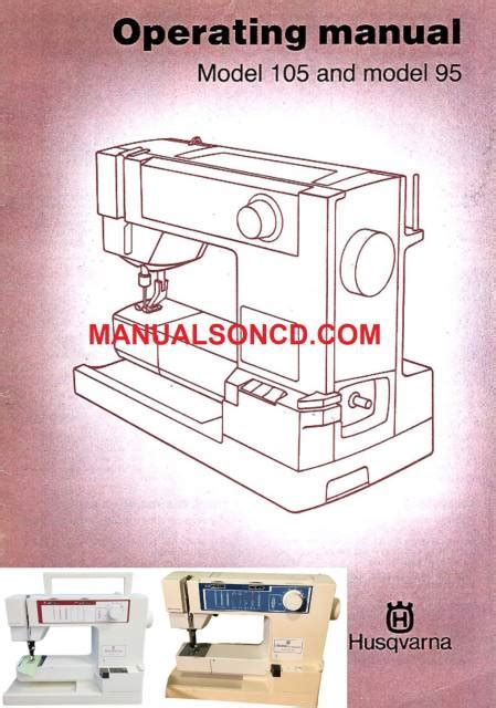 Husqvarna 105 95 Sewing Machine Instruction Manual