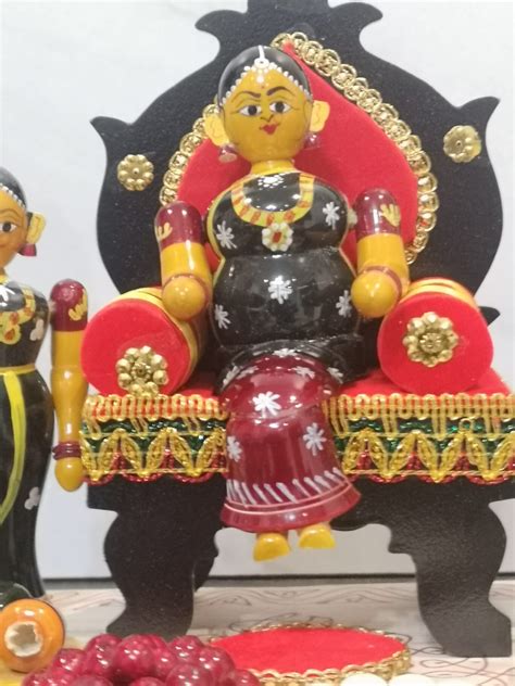 Wooden Baby Shower Concept Seemantham Navaratri Golu Sankranthi