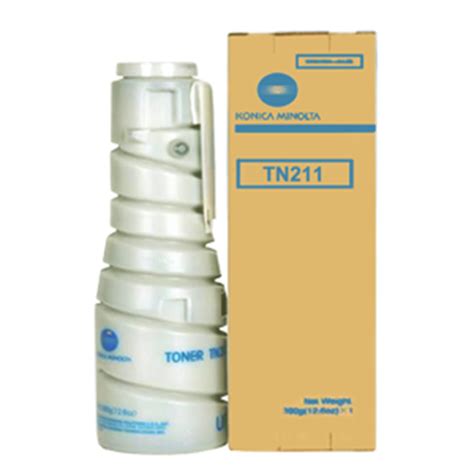 TN-211 Toner Cartridge Black (17,5K) Konica Minolta for bizhub 222, 25 ...