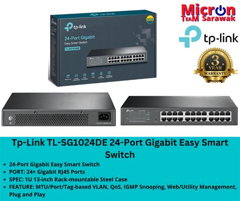 Tp-Link TL-SG1024DE 24-Port Gigabit Easy Smart Switch