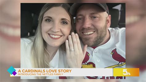 A proposal with Adam Wainwright and a baseball themed wedding | ksdk.com