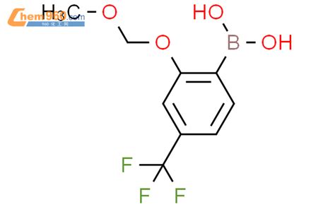 659731 33 6 Boronic Acid 2 Methoxymethoxy 4 Trifluoromethyl Phenyl