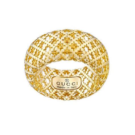 Gucci Diamantissima 18ct Yellow Gold Ring Wedding Ring Styles Wedding