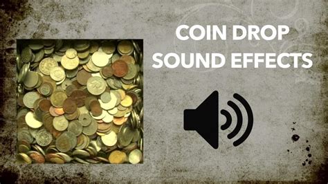 Coin Drop Sound Effect High Quality Youtube