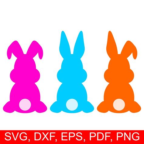 Easter Bunny Svg Easter Bunny Dxf Easter Bunny Clipart Etsy In 2020