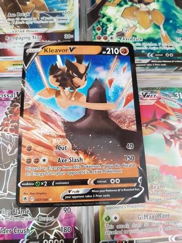 Kleavor V 087 189 De Pokemon Tcg Original MercadoLibre