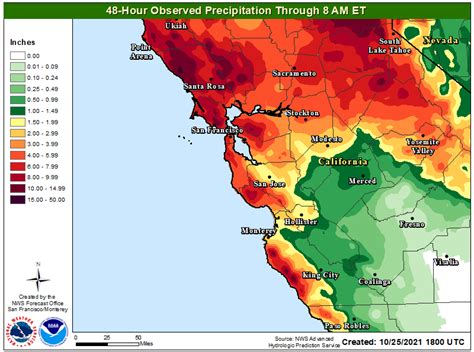 Atmospheric River Brings Historic Rainfall To The Bay Area