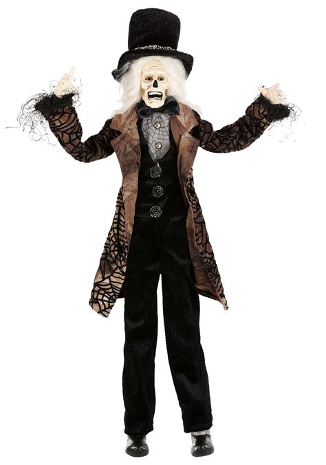 24 Inch Posable Sitting Halloween Zombie Man | Scary Prop