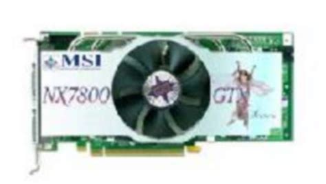 MSI Stellt Geforce 7800 GTX 512 MByte Vor