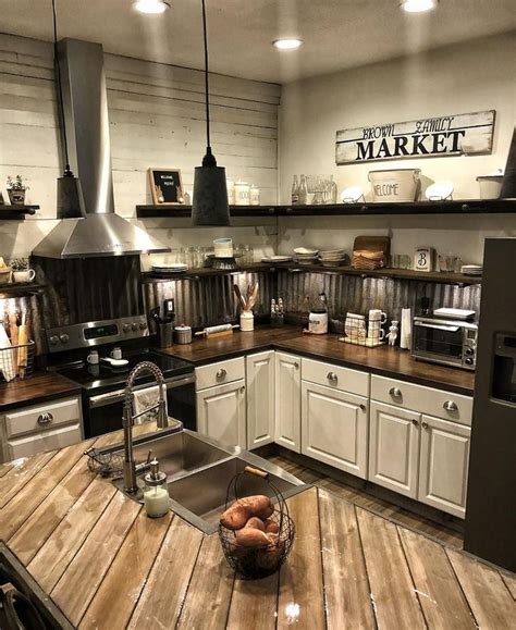 Industrial Style Kitchen Decor Ideas