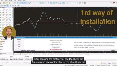 Install Elm Ea Pro Demo Mt5 Scalping Forex Robot Youtube