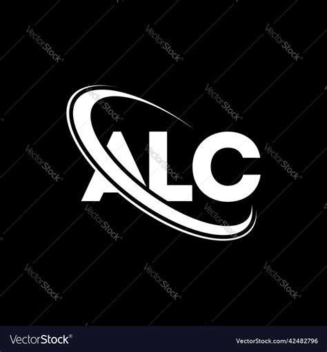 Alc logo letter design Royalty Free Vector Image