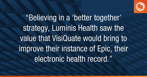 Luminis Health Partners With Visiquate To Deliver Advanced Revenue