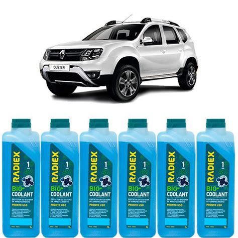 Kit Aditivo Radiador Bio Coolant Pronto Para Uso Azul Ps G Renault