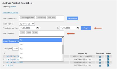 How To Bulk Print Australia Post Shipping Labels With ELEX WooCommerce