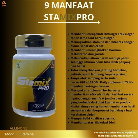 Jual Stamix Pro Penunjang Performa Pria Shopee Indonesia