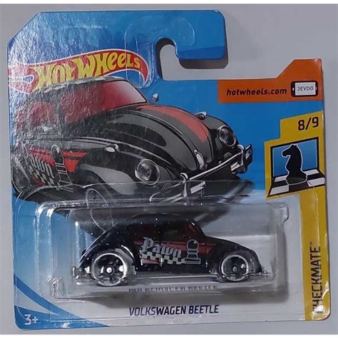 Hot Wheels Volkswagen Beetle Xadrez Shopee Brasil