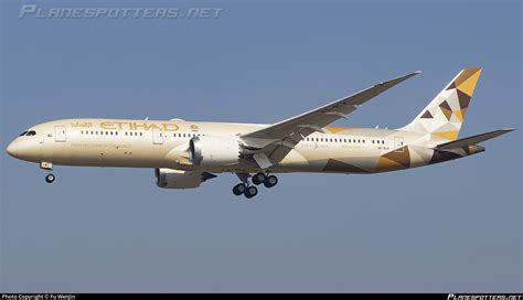 A6 Blw Etihad Airways Boeing 787 9 Dreamliner Photo By Fu Wenjin Id