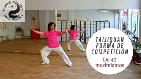 Taichi Taijiquan Forma De 42 Movimientos De Frente Y De Espaldas