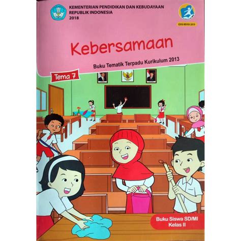 Buku Tematik Sd Kelas 2 Tema 7 Kebersamaan Shopee Indonesia