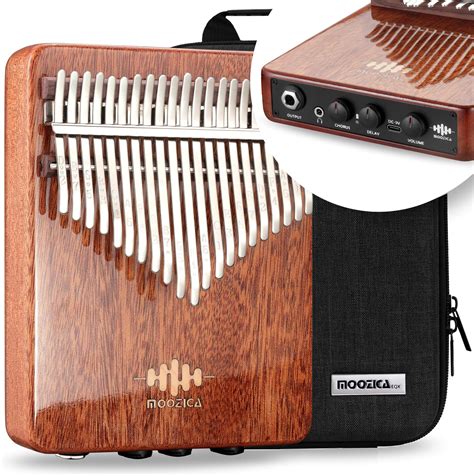 Moozica Eqx Series Professional Kalimba Built In Piezo Pickup Keys