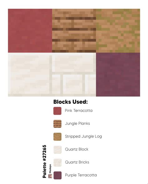 Minecraft Block Palette 27265 Artofit