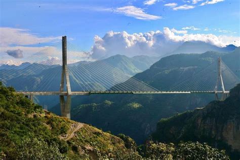 Puente Baluarte Puentes Puente Atirantado Estado De Sinaloa