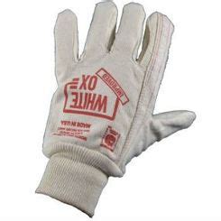 1014 White Ox Gloves :: Western Glove