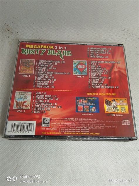 Cd Rusty Blade Megapack 3 Dalam 1 Hobbies And Toys Music And Media Cds